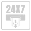 24*7 Withdrawal facility available at Dimond